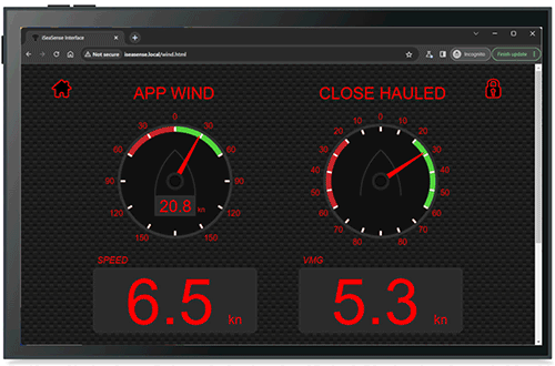 GIF Fonctionnement pack digital yacht voilier