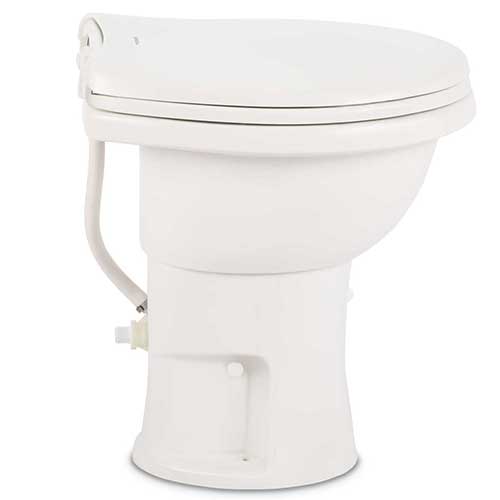 WC Dometic 410 avec cuvette en céramique et chasse d'eau à pédale