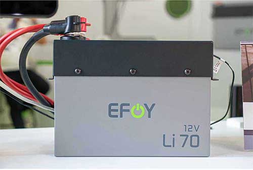 batterie lithiu li 70 efoy avec câbles