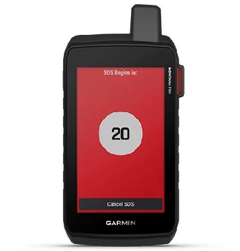 GPS portable Montana 750i communication par satellite et camera