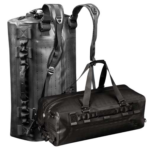 Diverses utilisation du sac étanche HPA Hybriduffle