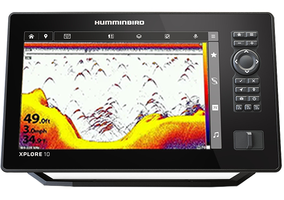 Sondeur traditionnel 2D chirp Humminbird Xplore