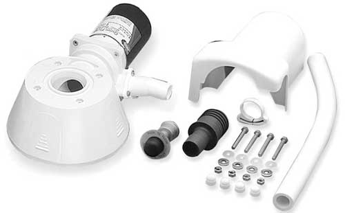 Installation kit conversion électrique 24V horizontal Jabsco