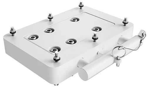 Support de montage rapide blanc pour moteur RECON