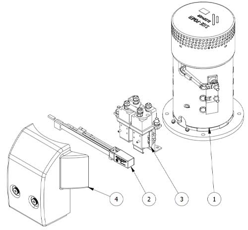 moteur complet pour propulseur SE250