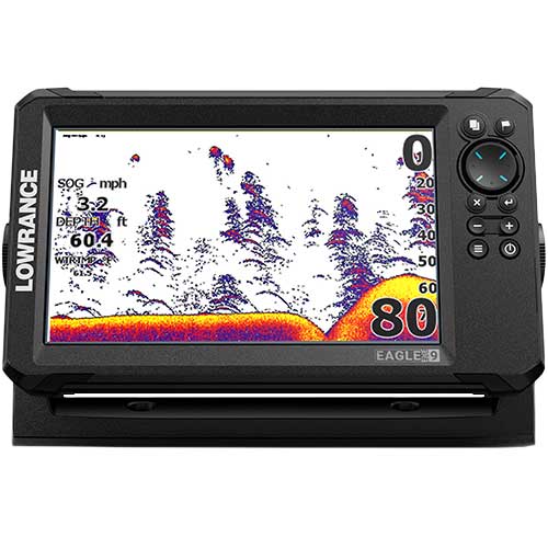 Sondeur traditionnel 2D chirp du Lowrance Eagle Eye 9