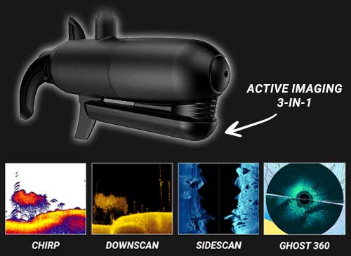 sonde active imaging 3 en 1 ghost X