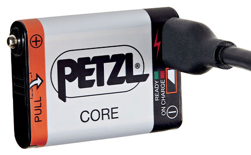Batterie Rechargeable CORE pour lampe frontale petzl