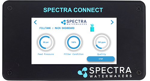 Controle Spectra Connect Newport 700C