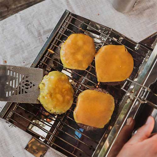 Barbecue gaz portable MAGMA Beach Fire inox