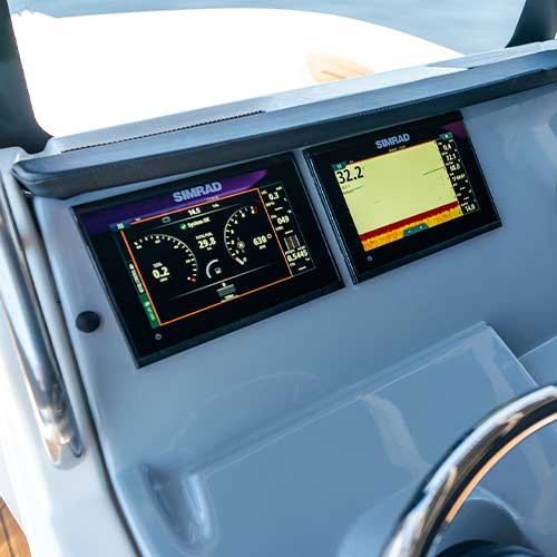 GPS sondeur simrad Cruise