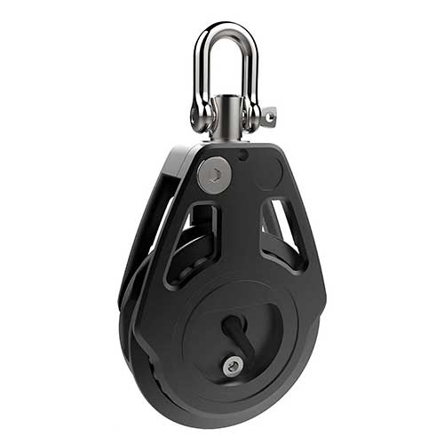 Poulie Racing simple Lewmar 80 mm